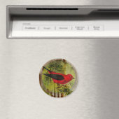  rode vogel magneet (Insitu (Vaatwasser))