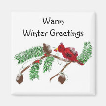 Rode vogel op een filiaal