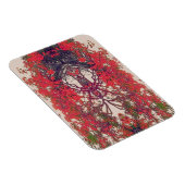 Rode vogel van het paradijs magneet (Rechterzijde)