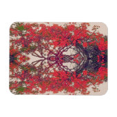 Rode vogel van het paradijs magneet (Horizontaal)