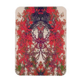 Rode vogel van het paradijs magneet (Verticaal)