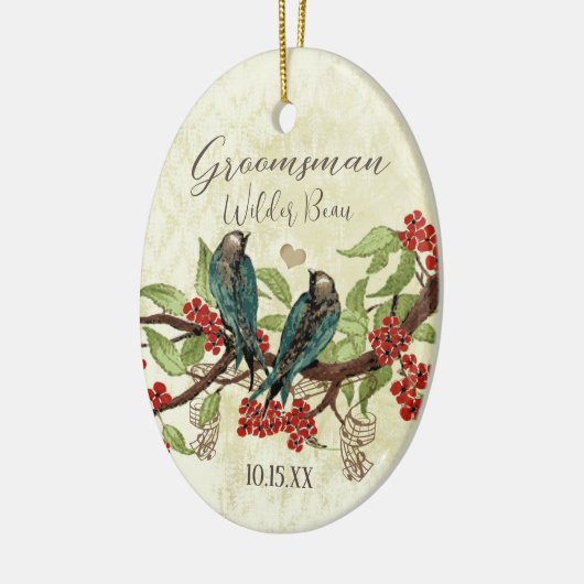 Rode vogelgriep Ornamenten (Links)