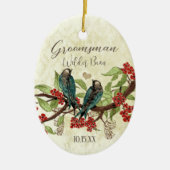 Rode  vogelgriep Ornamenten (Voorkant)