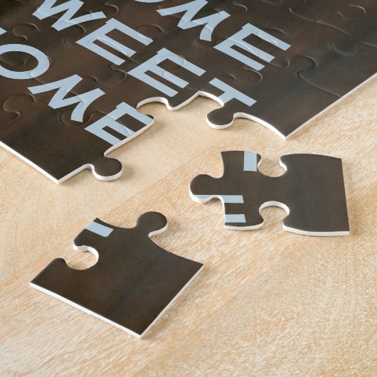 Rode vogelhuispuzzel legpuzzel (Zijkant)