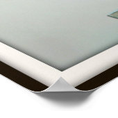 Rode vogelkardinaal poster (Hoek)