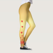 Rode vogels leggings (Rechts)