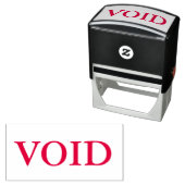 Rode Void Zelfinktende Stempel (In situ)
