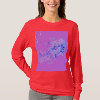Rode volle mouwen t-shirt