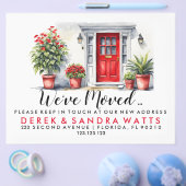 rode voordeur Wijzig adres huis Flyer (Enkel)