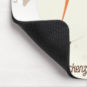 Rode vos berkenboom winterbos muismat (Hoek)