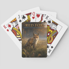 Rode Vos Bosland Weide DIEREN Poker Pokerkaarten