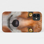 Rode Vos Case-Mate iPhone Case (Achterkant (horizontaal))