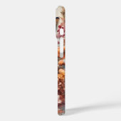 Rode vos in bloemenhoes Case-Mate iPhone case (Achterkant / Links)