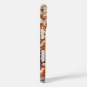 Rode vos in bloemenhoes Case-Mate iPhone case (Achterkant / Rechts)