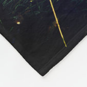 Rode vos in een bos fleece deken (Hoek)