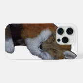 Rode Vos iPhone Hoesje (Achterkant horizontaal)