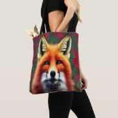 RODE VOS is mijn therapie ontwerp Tote Bag (Dichtbij)