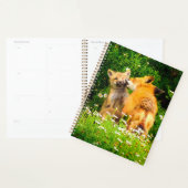 Rode Vos Jongen Planner | Bos Dieren Kunst (Display)