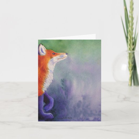 Rode Vos Kaart (Voorkant)