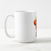 Rode vos koffiemok (Links)