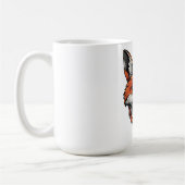 Rode vos koffiemok (Links)