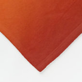 Rode vos op oranje herfstbladeren. Cute Red Fleece Deken (Hoek)