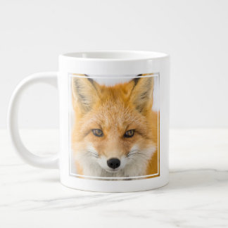 Rode Vos Portret Grote Koffiekop