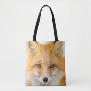 Rode Vos Portret Tote Bag