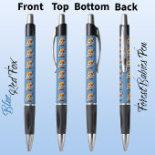 Rode vos, Schattige uniek grillig bos dierlijk bla Pen