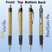 Rode vos, Schattige uniek grillig bos dierlijk gou Pen