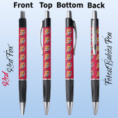 Rode vos, Schattige uniek grillig bos dierlijk roo Pen