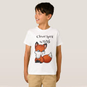 Rode Vos – Slimme Geest Wildlife T-Shirt (Voorkant volledig)