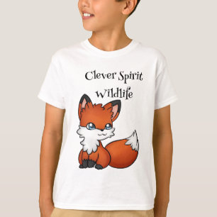 Rode Vos – Slimme Geest Wildlife T-Shirt