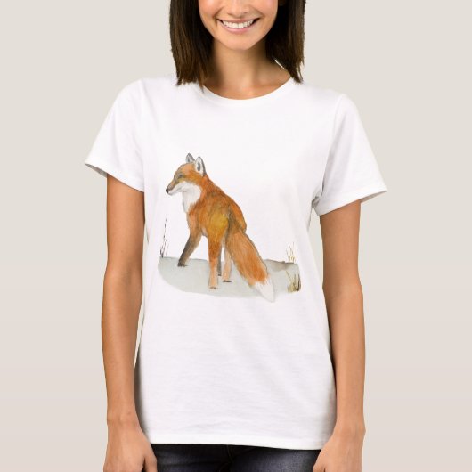 Rode Vos T-shirt (Voorkant)