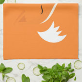 Rode vos theedoek (Gevouwen)