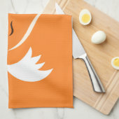 Rode vos theedoek (Quarter Fold)