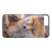 rode vos, Vulpes vulpes, jong krabt zichzelf, Case-Mate iPhone Case (Achterkant (Horizontaal))