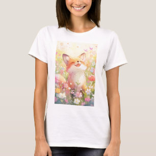 Rode Vos Weide Melodie T-shirt