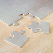 Rode vos, winterbos, schilderachtig illustratie. legpuzzel (Zijkant)