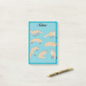 Rode Vossen Post-it® Notes (Op bureau)
