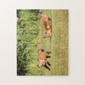 Rode Vossenjongens Spelen Legpuzzel (Verticaal)