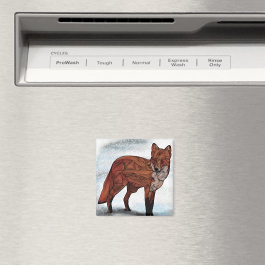 Rode vossmagneet magneet (Insitu (Vaatwasser))