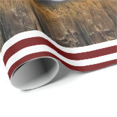 Rode Vrachtwagen Boerderij Haan Boerderij Cadeaupapier (Rol Hoek)