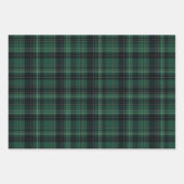 Rode vrachtwagen en kerstbomen Plaid Boerderij Ker Inpakpapier Vel (Voorkant 3)