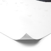 Rode Vrachtwagen Kerst Poster (Hoek)