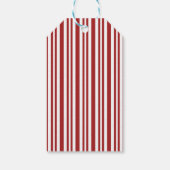 rode vrachtwagen kerstcadeau tags cadeaulabel (Achterkant)