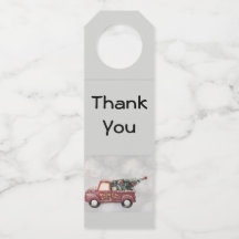 rode vrachtwagen op een grijze achtergrond