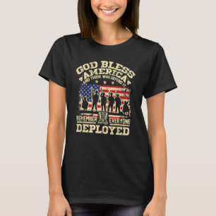 Rode Vrijdag God zegene Amerika Herinner iedereen  T-shirt