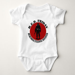 RODE VRIJDAG mannen baby Romper