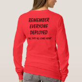 Rode vrijdag! Onthoud dat iedereen is geïmplemente T-shirt (Achterkant)